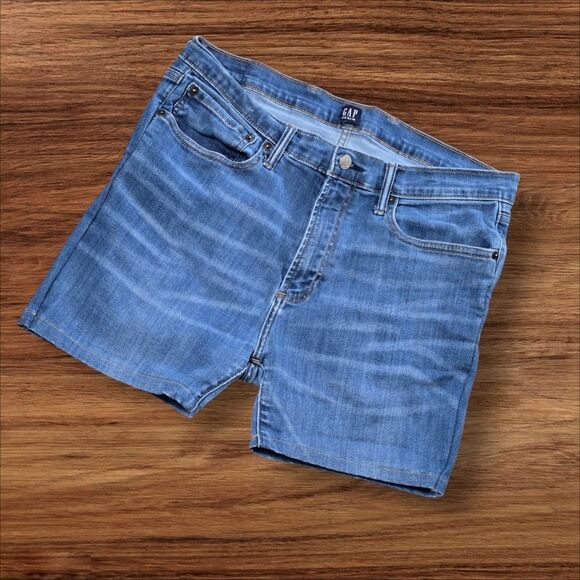 GAP Denim Stretch Shorts - Picture 1 of 4